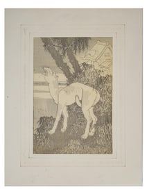 19TH C JAPANESE WOODBLOCK PRINT BY KATSUSHIKA HOKUSAI