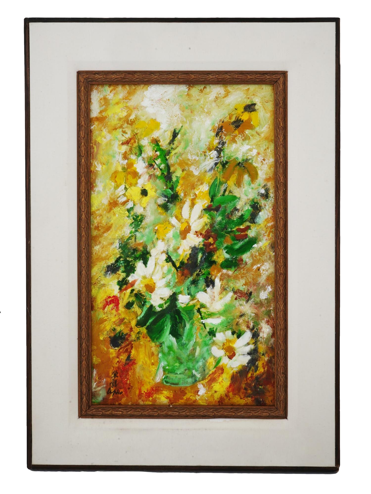 VIETNAMESE FLORAL STILL LIFE PAINTING BY LE PHO (1 of 5)