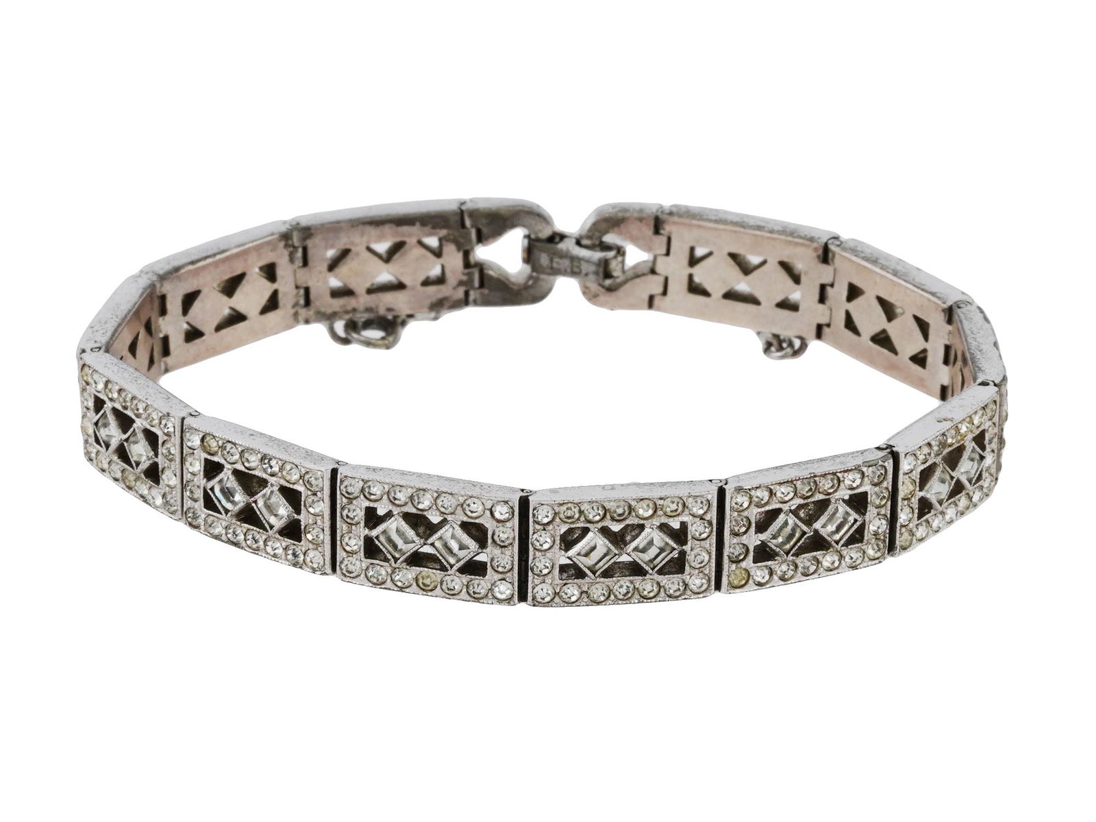 EARLY 20TH C ART DECO ERA ENGEL BROS BRACELET (1 of 5)
