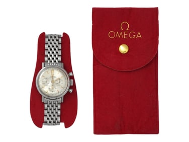 1960S OMEGA SEAMASTER STAINLESS STEEL WRISTWATCH