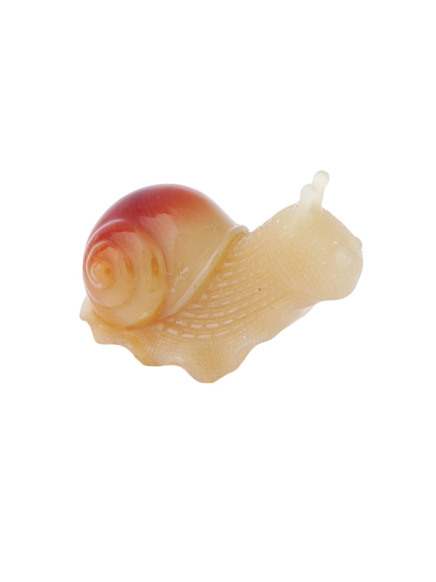 RUSSIAN HAND CARVED AGATE STONE FIGURINE OF A SNAIL (1 of 7)
