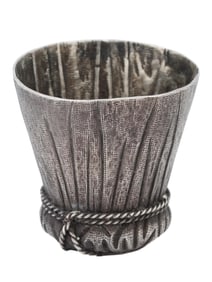 RUSSIAN 84 SILVER TROMPE LOEIL VODKA CUP