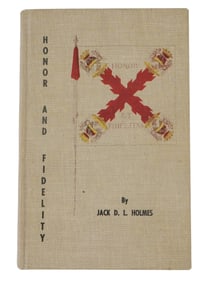 RARE BOOK SIGNED BY AUTHOR JACK D L HOLMES 1965