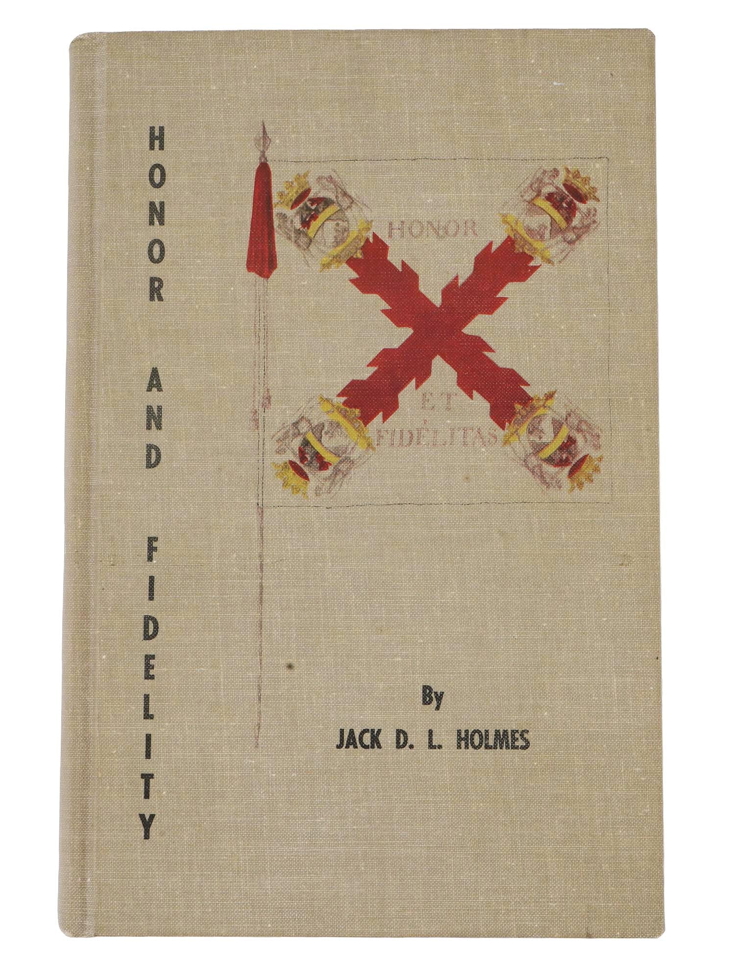 RARE BOOK SIGNED BY AUTHOR JACK D L HOLMES 1965 (1 of 8)