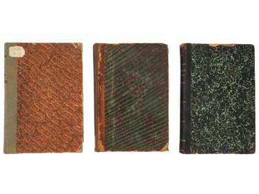 ANTIQUE RUSSIAN BOOK EDITIONS KARAMZIN AND BELOKONSKY