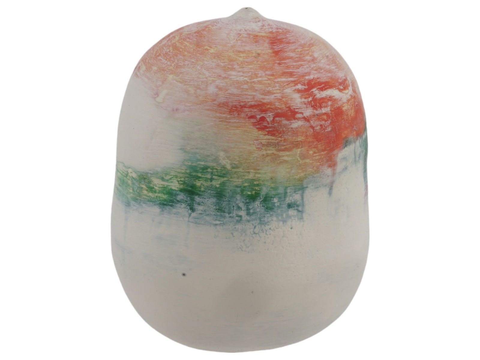 TOSHIKA TAKAEZU CLOSED FORM W RATTLE CERAMIC ARTWORK (1 of 7)