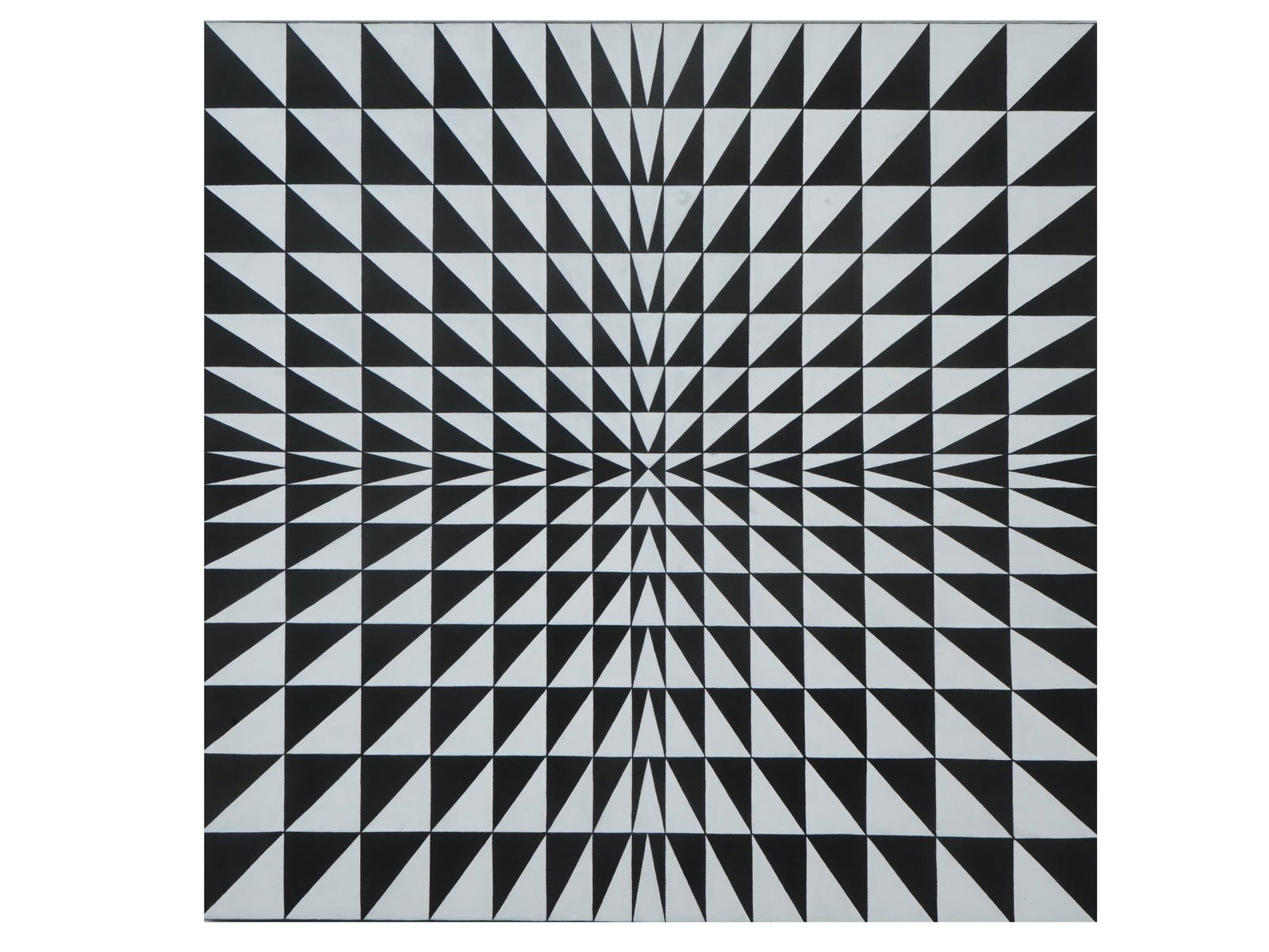 AMERICAN OP ART ACRYLIC PAINTING BY TIM RAY FISHER (1 of 4)