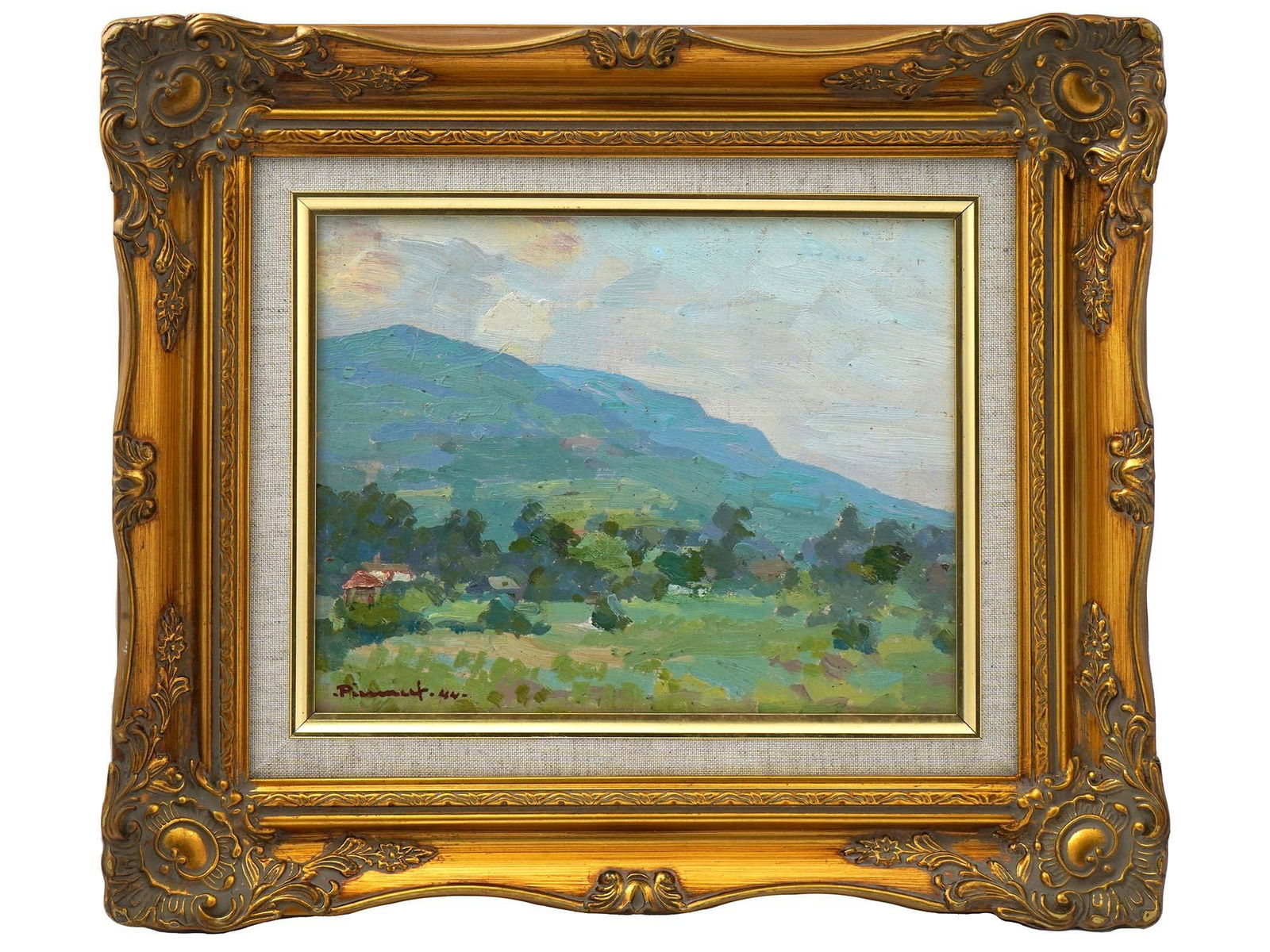 SIGNED JACOB HENDRIK PIERNEEF SOUTH AFRICAN OIL PAINTING (1 of 5)