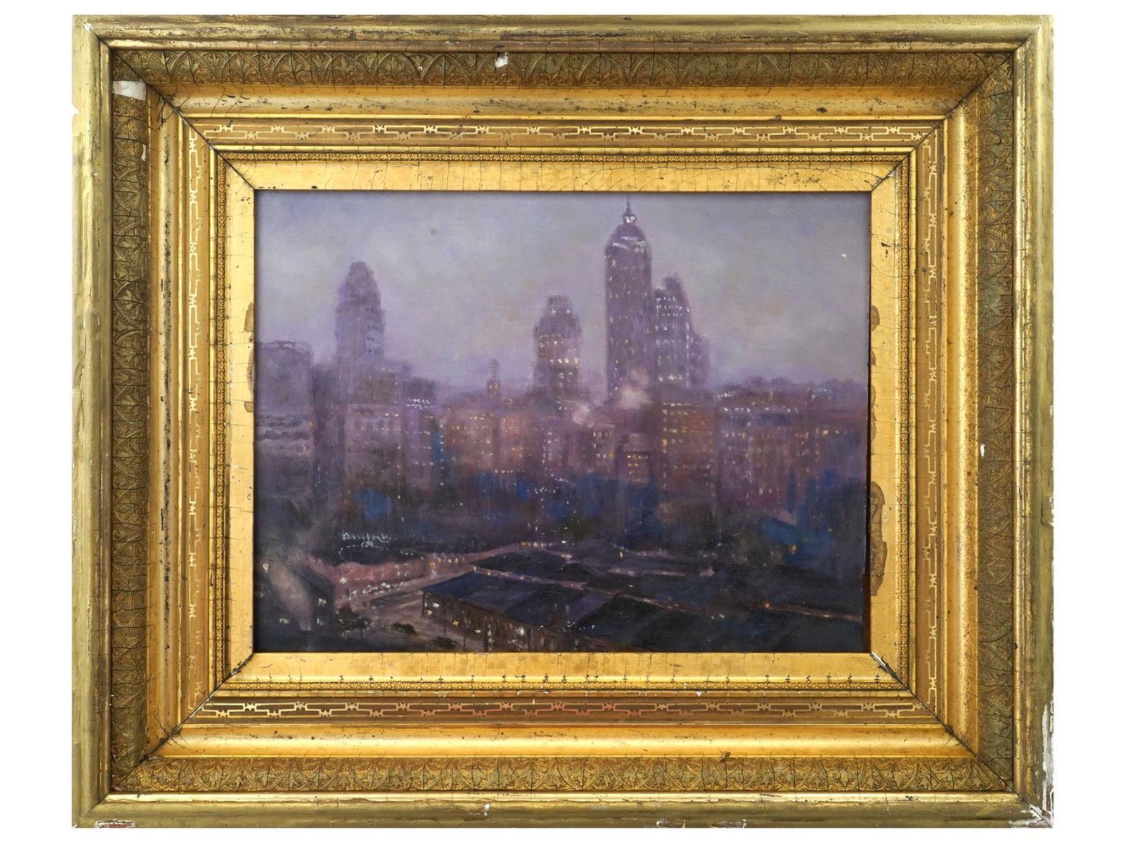 AMERICAN J ALDEN WEIR SCHOOL NEW YORK OIL PAINTING (1 of 4)