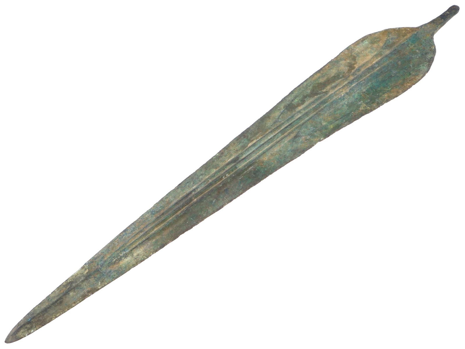 ANCIENT NEAR EAST AMLASH CULTURE BRONZE SPEAR HEAD (1 of 4)