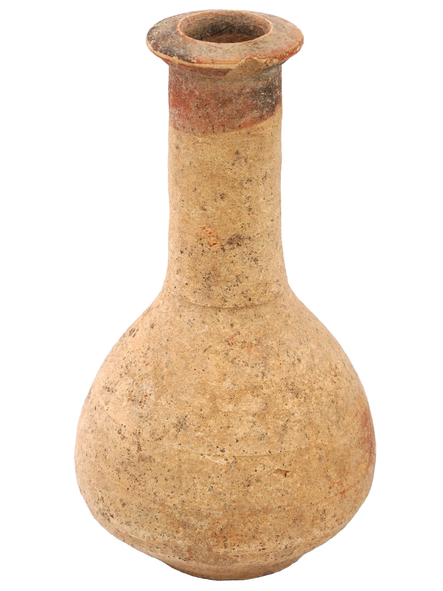 CIRCA 300 BC ANCIENT HELLENISTIC PERIOD CLAY BOTTLE (1 of 9)