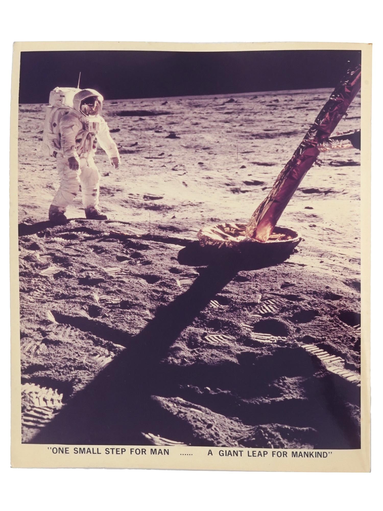 VTG PHOTO BUZZ ALDRIN ON THE MOON APOLLO 11 ARMSTRONG (1 of 5)