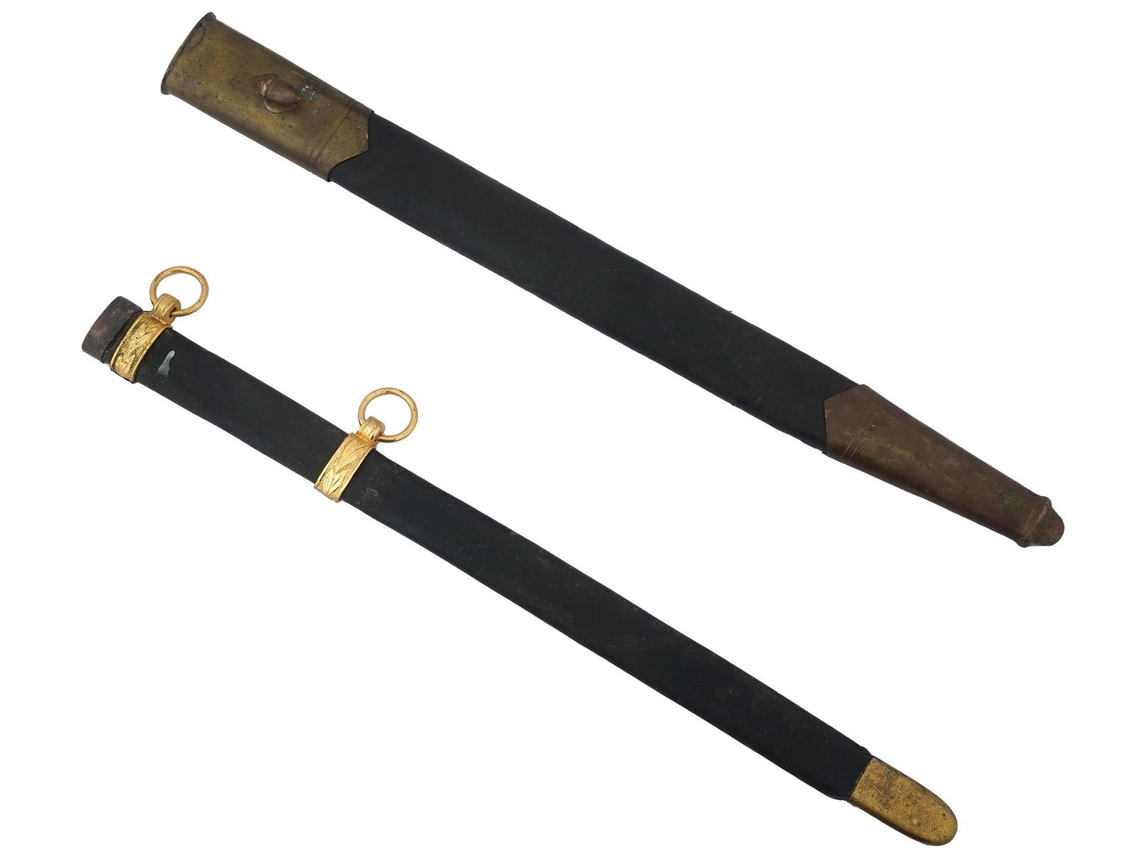 LOT OF ANTIQUE GERMAN MODEL SCABBARDS FOR DAGGERS (1 of 5)