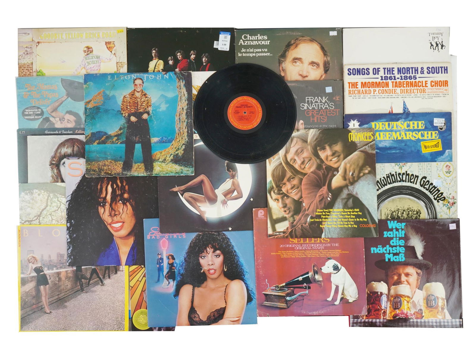 LARGE COLLECTION OF VINTAGE VINYL LP MUSIC RECORDS (1 of 6)
