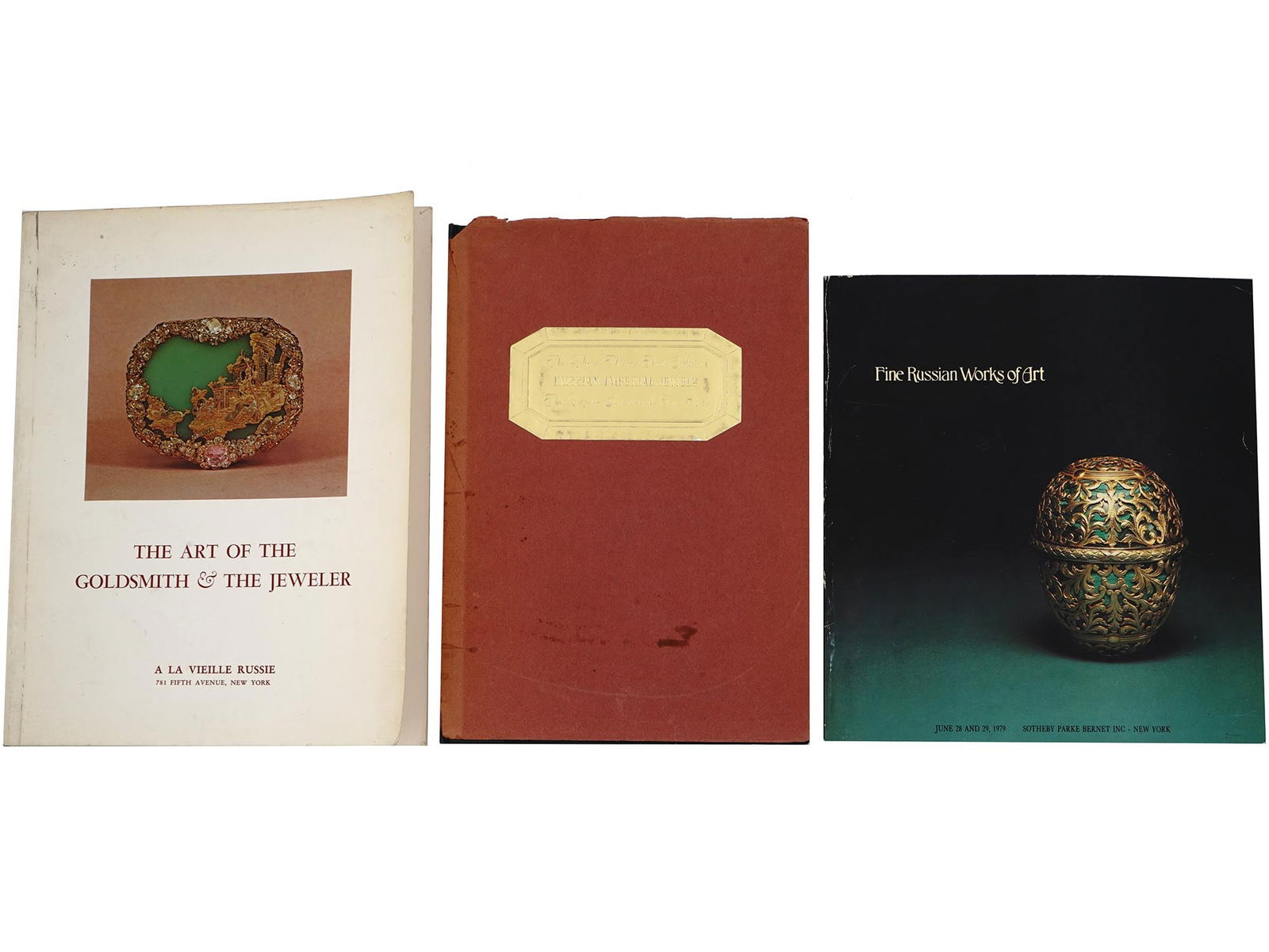 RUSSIAN JEWELRY AUCTION AND EXHIBITION CATALOGUES (1 of 12)