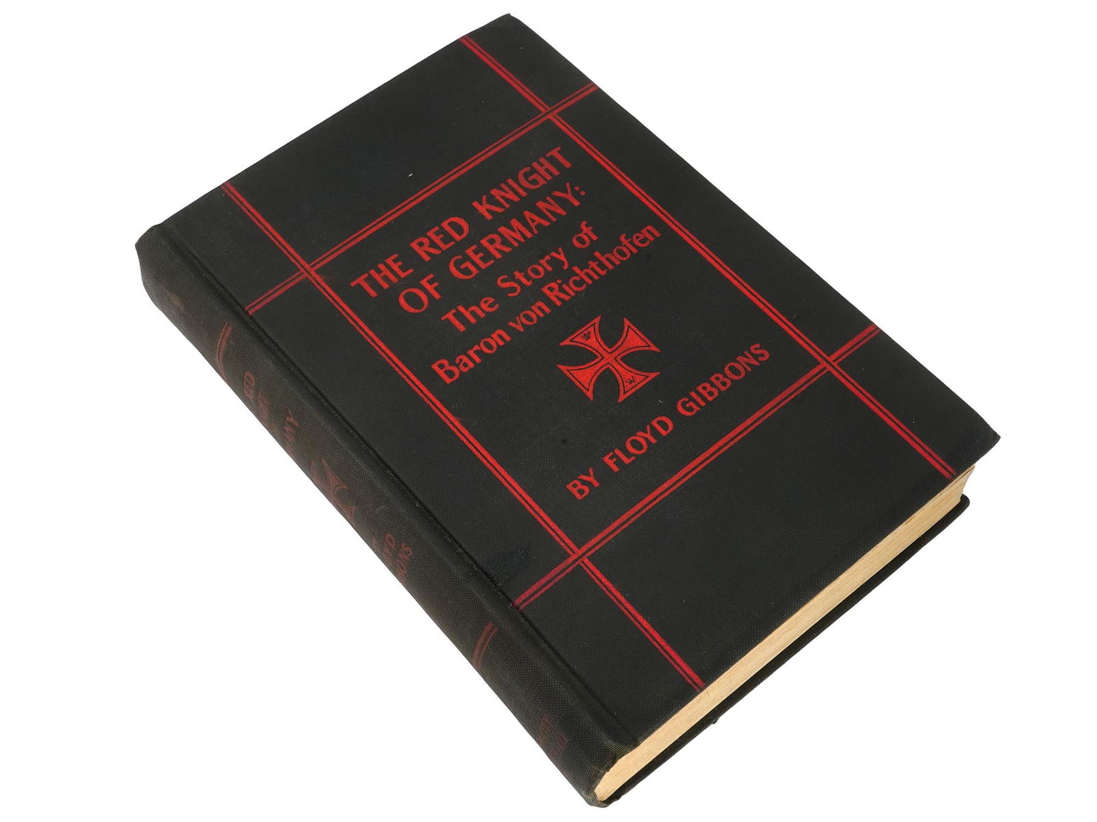 RED KNIGHT OF GERMANY BOOK BY FLOYD GIBBONS SIGNED (1 of 12)