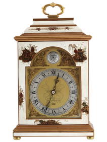 ANTIQUE ENGLISH ELLIOTT CHINOISERIE BRACKET CLOCK (1 of 11)