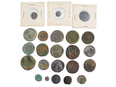 ANCIENT GREEK AND ROMAN EMPIRE AND MORE COINS (1 of 4)