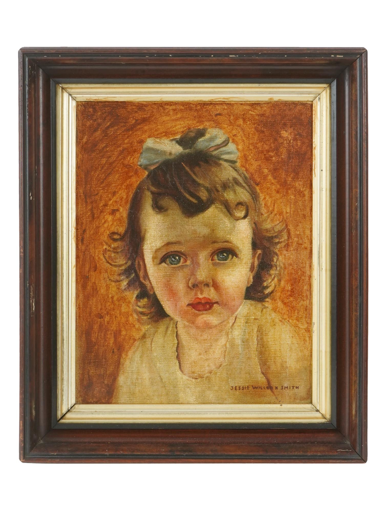 CHILD PORTRAIT PAINTING BY JESSIE WILLCOX SMITH (1 of 5)