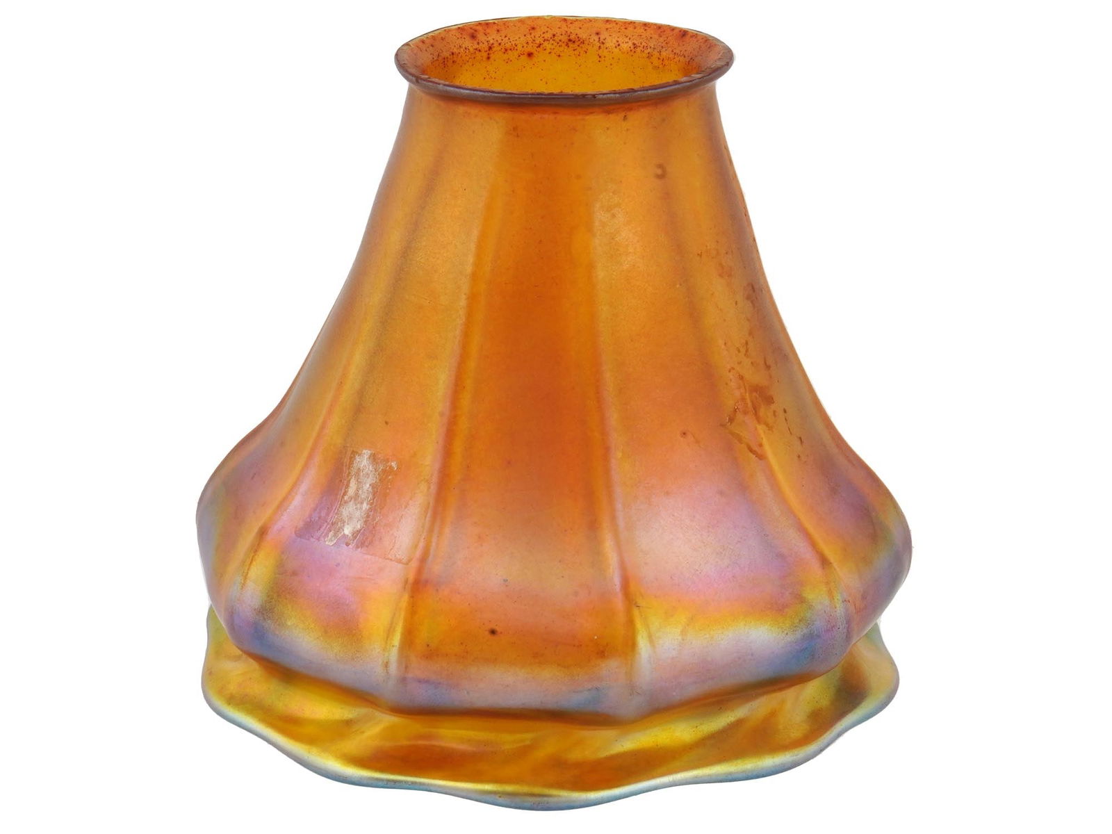 ANTIQUE AMERICAN ART NOUVEAU LAMP SHADE BY QUEZAL (1 of 3)