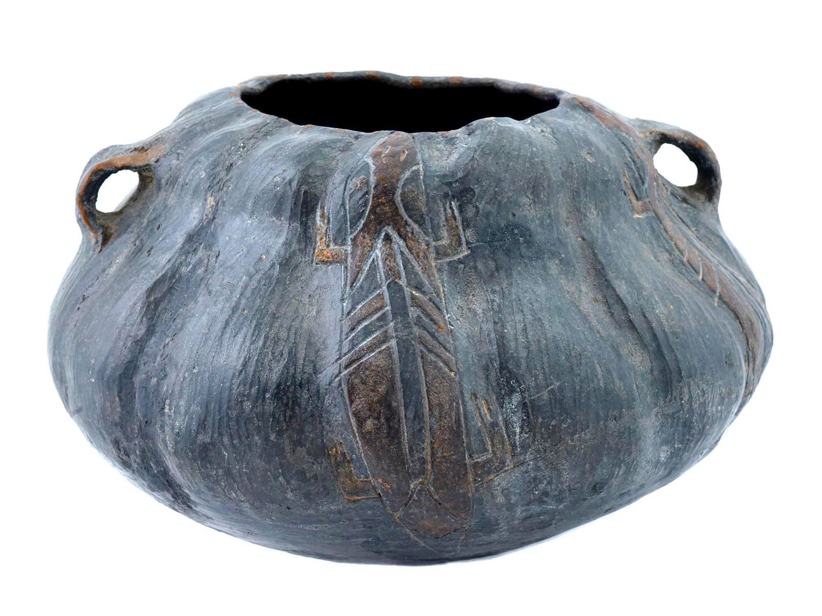 ANCIENT PRE COLUMBIAN PARACAS CULTURE PERU VESSEL (1 of 7)