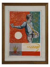 LTD AMERICAN COLOR LITHOGRAPH BY ANTON REFREGIER