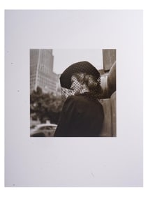 DUOTONE PHOTO LITHOGRAPH BY VIVIAN DOROTHY MAIER