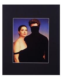 ROSSELLINI AND DAVID LYNCH PHOTO BY ANNIE LEIBOVITZ