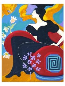 CONTEMPORARY SURREALIST OIL PAINTING BY CARMEN RUPP