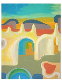 CONTEMPORARY LANDSCAPE OIL PAINTING BY CARMEN RUPP