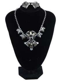 VINTAGE JULIANA JEWERLY SET BY DELIZZA AND ELSTER