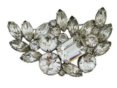 VINTAGE AMERICAN KRAMER COSTUME JEWELRY BROOCH