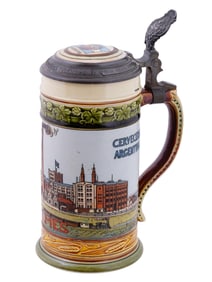VINTAGE GERMAN BEER STEIN BY VILLEROY AND BOCH