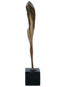 FIGURATIVE ASTARTE BRONZE SCULPTURE BY PAUL BRASLOW