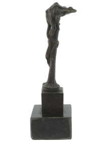 FRENCH BRONZE FROG SCULPTURE BY EMMANUEL FREMIET