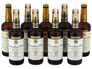 1970S SEALED BOTTLES OF CANADIAN CLUB WHISKY