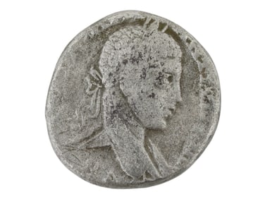 ANCIENT ROMAN 218 TO 222 SILVER TETRADRACHM COIN