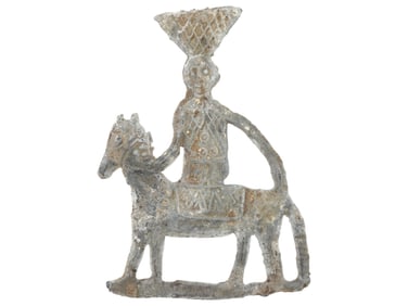 ANCIENT EASTERN ROMAN LEAD VOTIVE FIGURINE
