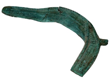 ANCIENT BRONZE AX HEAD ARMOR