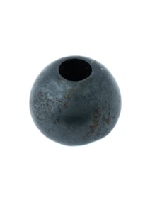 ANCIENT EGYPTIAN CARVED HEMATITE STONE MACE HEAD