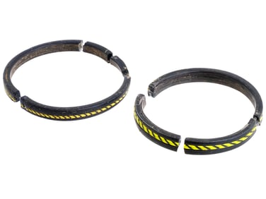 FRAGMENTS OF ANCIENT ROMAN EGYPTIAN GLASS BRACELETS