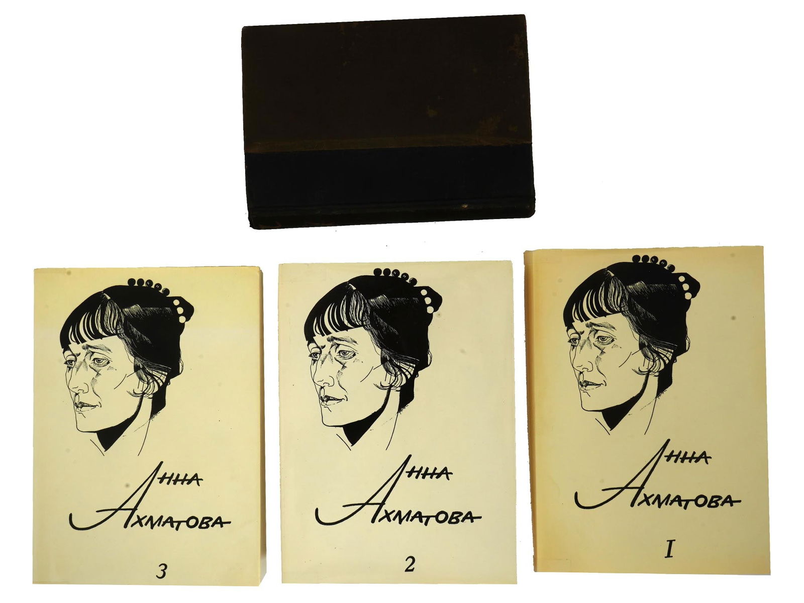 1967 COLLECTED WORKS OF ANNA AKHMATOVA FULL SET (1 of 12)