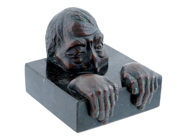 GEORGIAN BRONZE SCULPTURE BY LEVAN VARDOSANIDZE