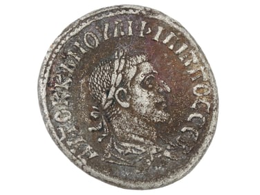 ANCIENT ROMAN EMPIRE TETRADRACHM SILVER COIN