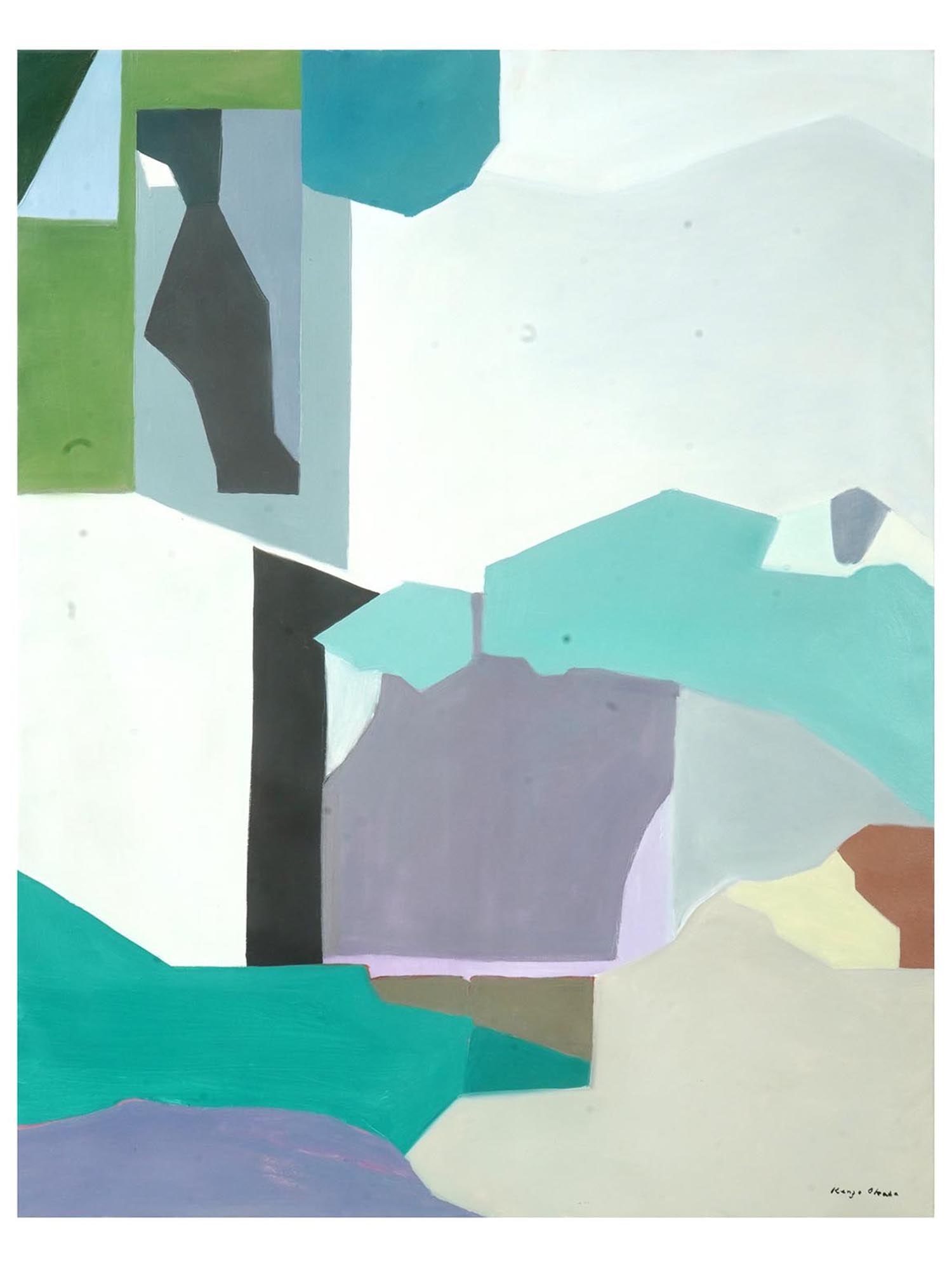 KENZO OKADA OIL PAINTING AND EXHIBITION CATALOGUE (1 of 9)