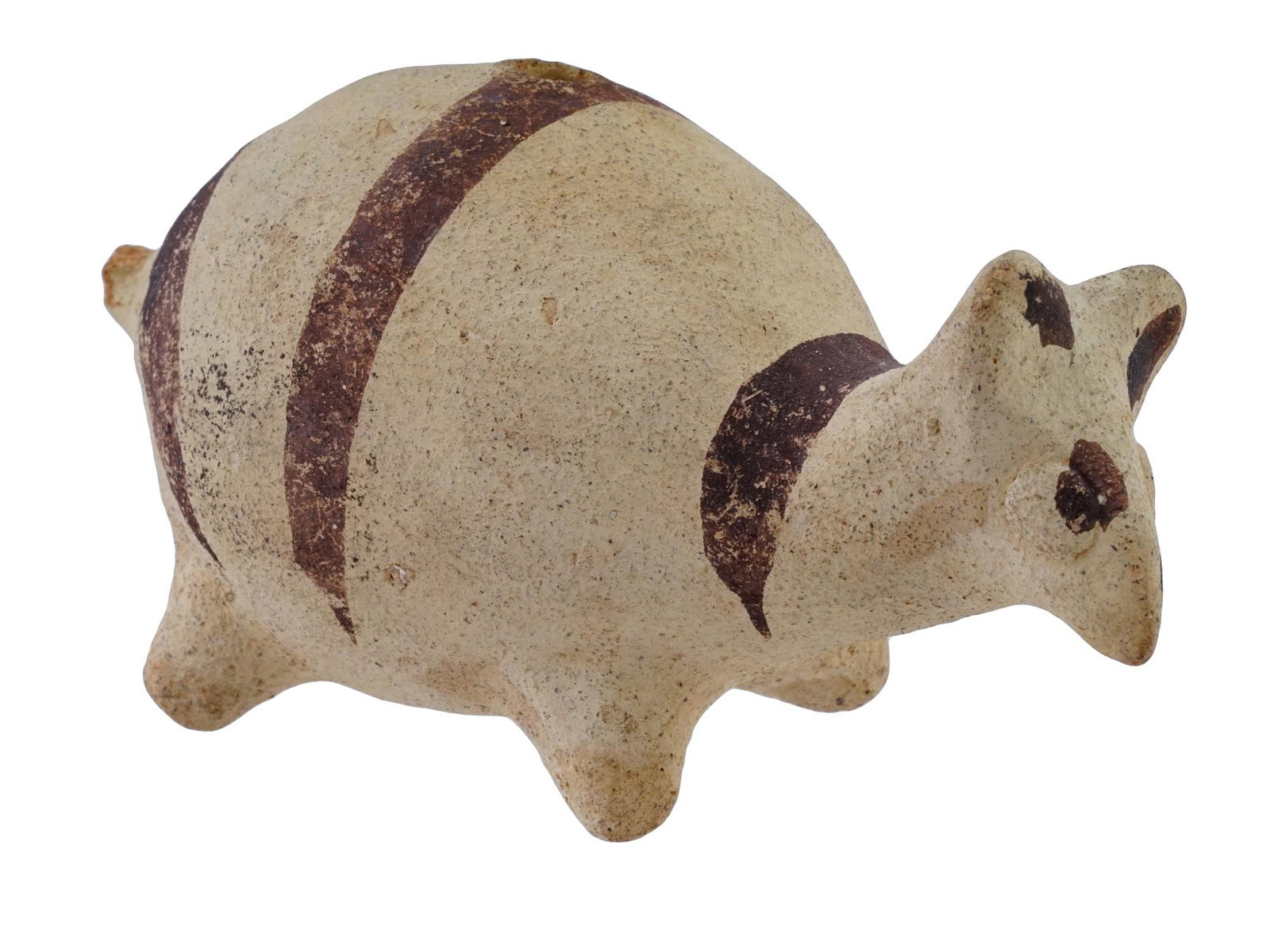 ANTIQUE PRE COLUMBIAN CHANCAY POTTERY LLAMA FIGURE (1 of 8)