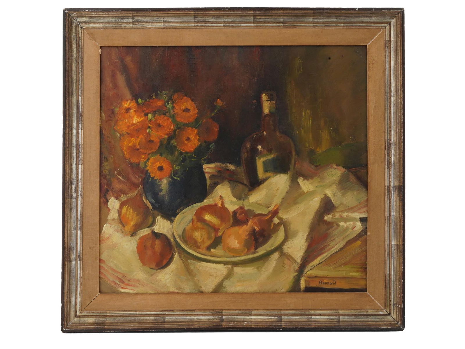 FRENCH OIL PAINTING IN MANNER OF PIERRE BONNARD (1 of 5)
