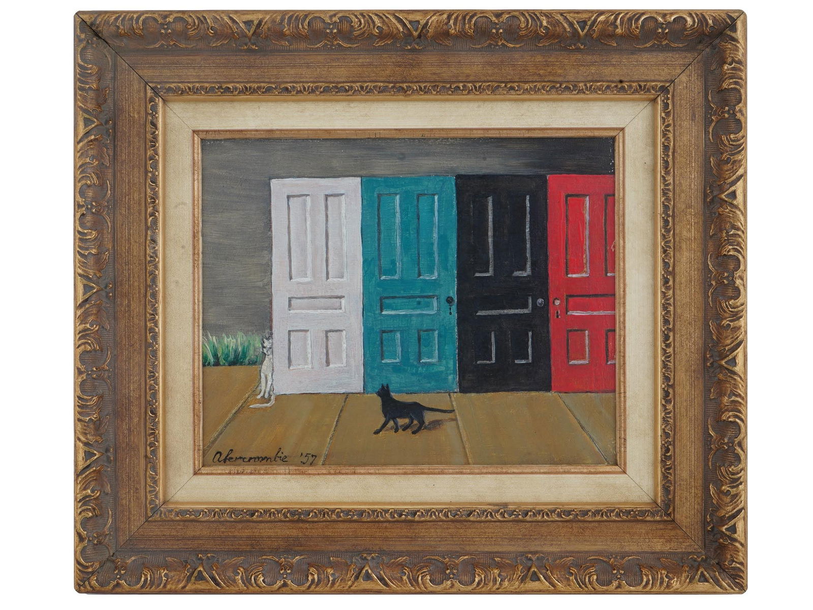 AMERICAN OIL PAINTING BY GERTRUDE ABERCROMBIE (1 of 4)