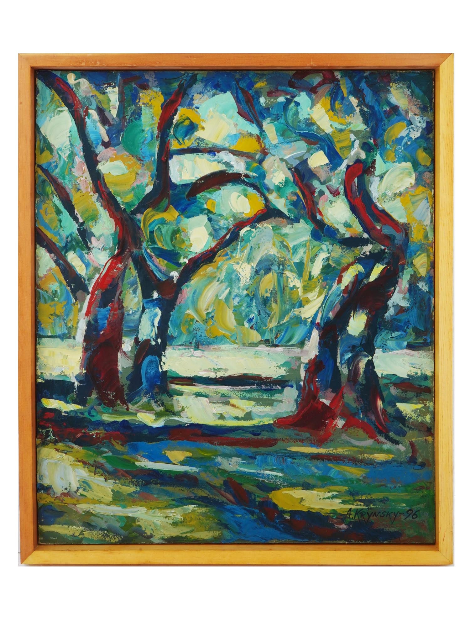 UKRANIAN LANDSCAPE OIL PAINTING BY ANATOLY KRYNSKY (1 of 4)