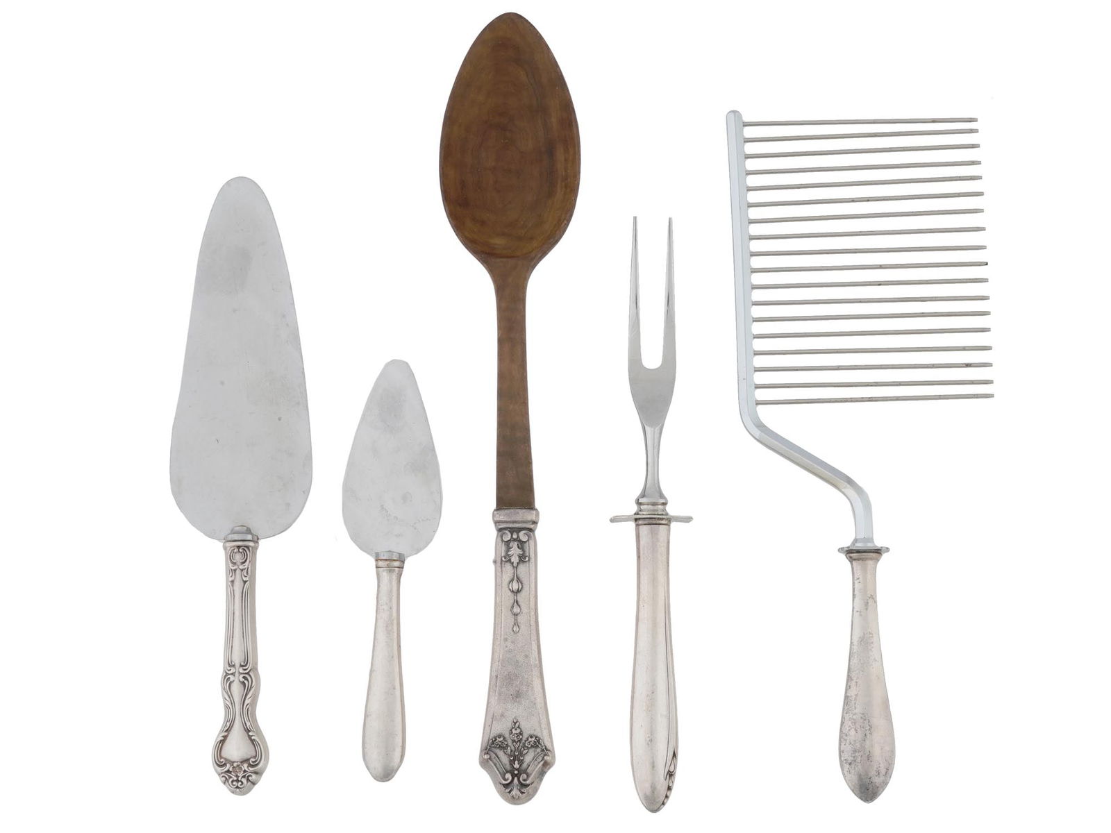 AMERICAN REED BARTON SCHNEIDER TOLEDO SILVER UTENSILS (1 of 3)